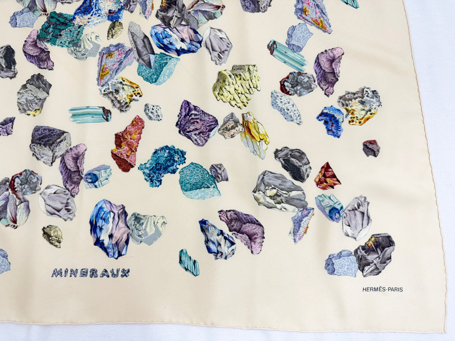 Hermes Mineraux Silk Scarf