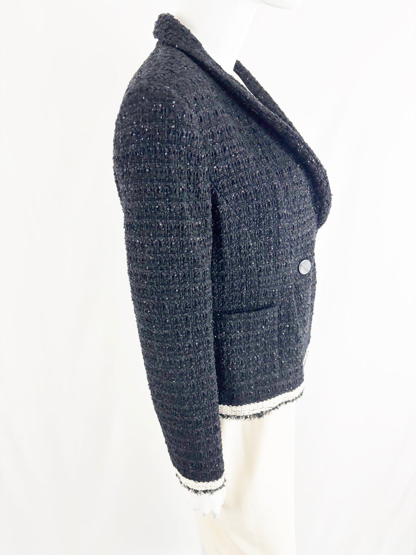 Giorgio Armani Sequin Accent Blazer Size M