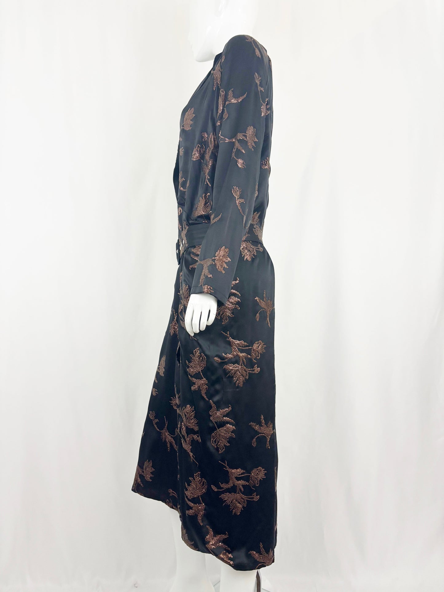 New Rachel Comey Satin Dress W/ Sequin Size 8
