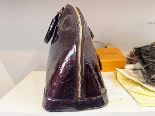 Louis Vuitton Alma GM Vernis