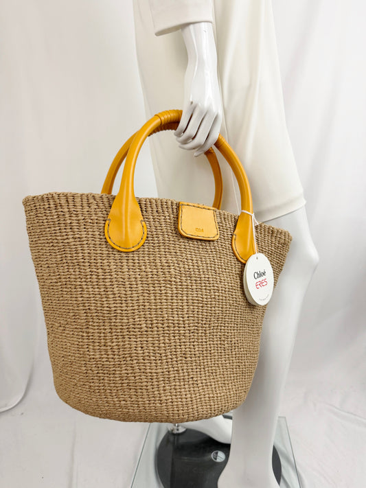 NEW Chloe Raffia Tote