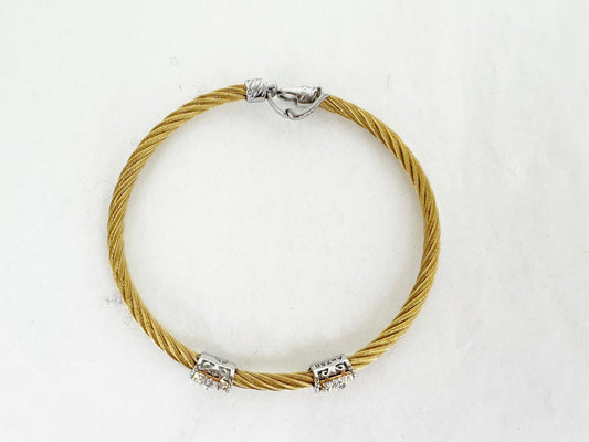 Alor 18K Double Station Cable Bracelet