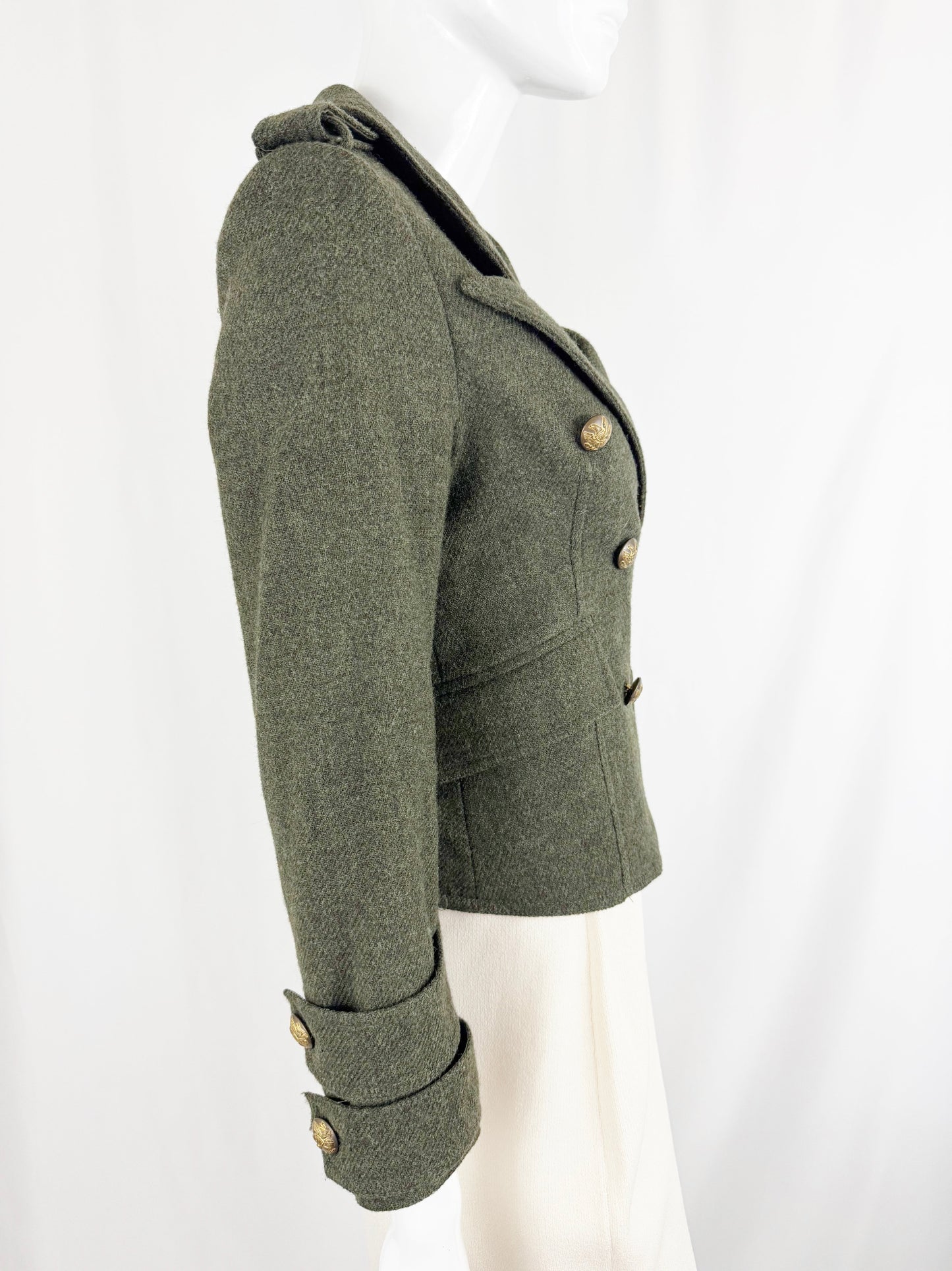 Smythe Wool Double Breasted Jacket Size S