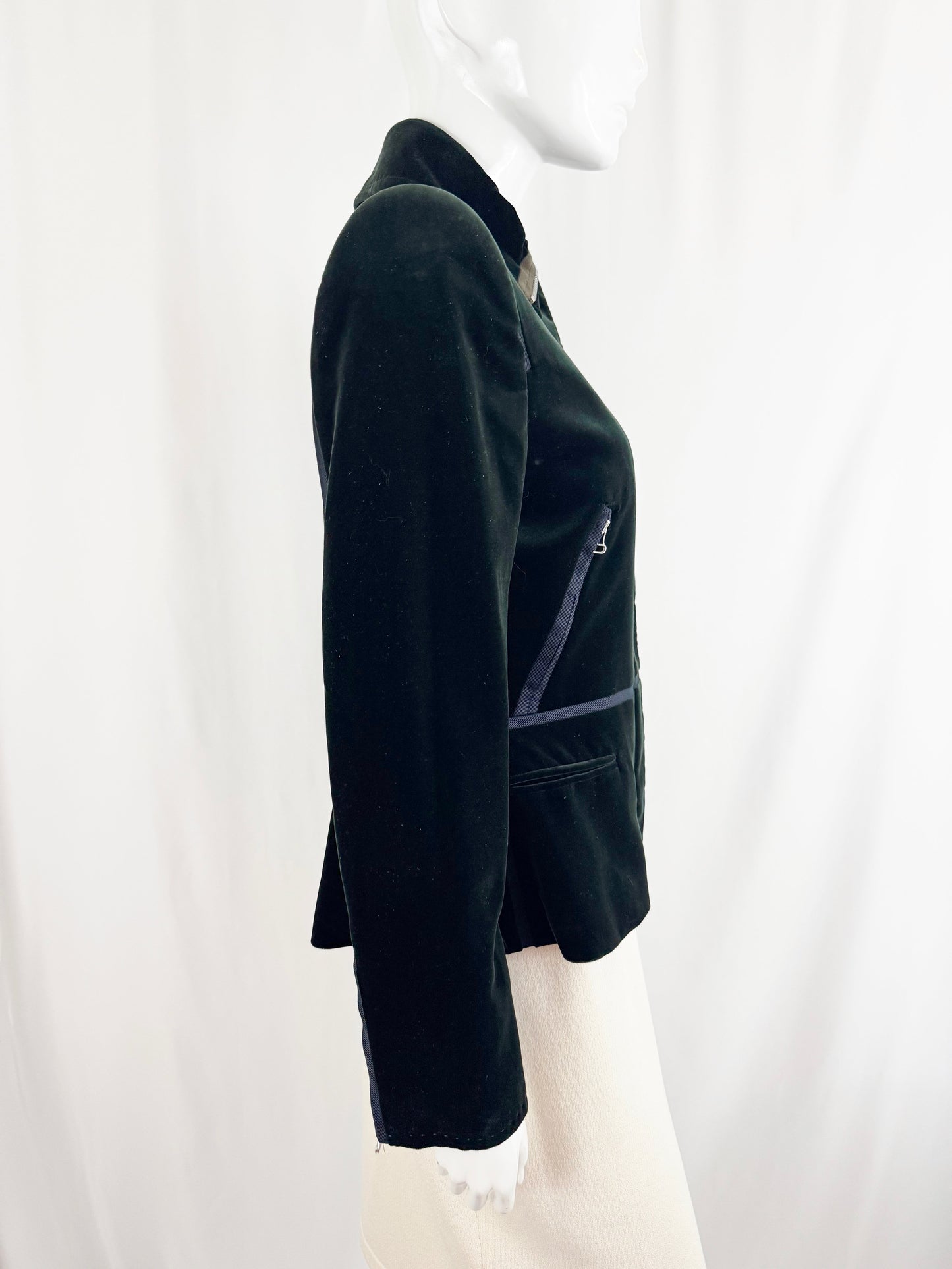 NEW Gianfranco Ferre Velvet Jacket Size M