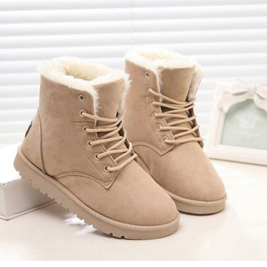 Bottes de neige femme | Chaudes, talons plats