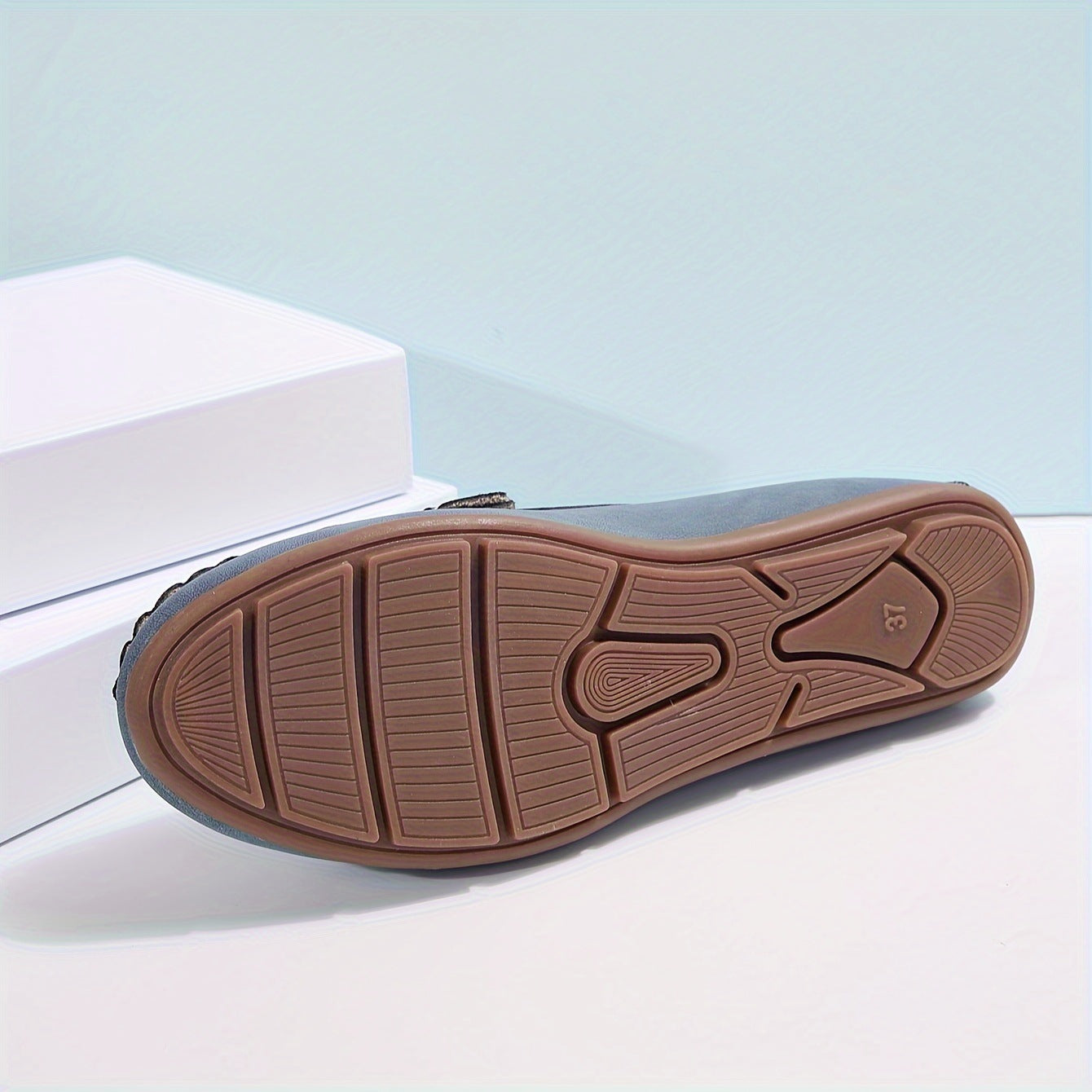 Mocassins Décontractés en Jean Bleu – Semelle Souple & Confort