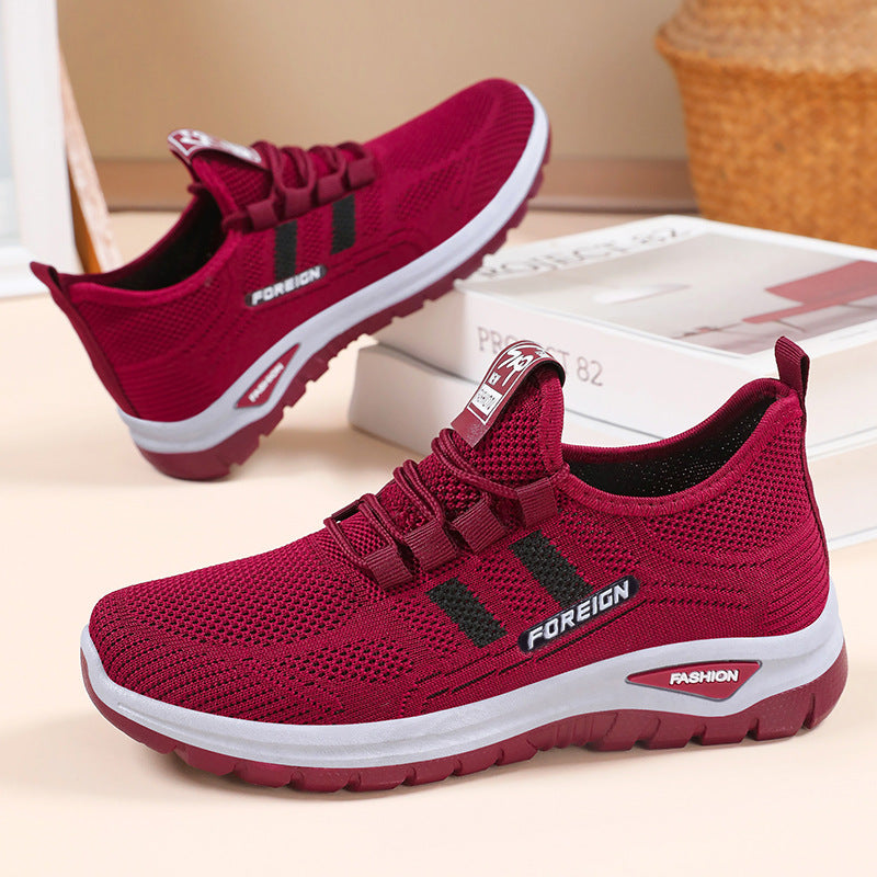 Outdoor Breathable Mesh Surface Shoes Fashion Casual Shoes