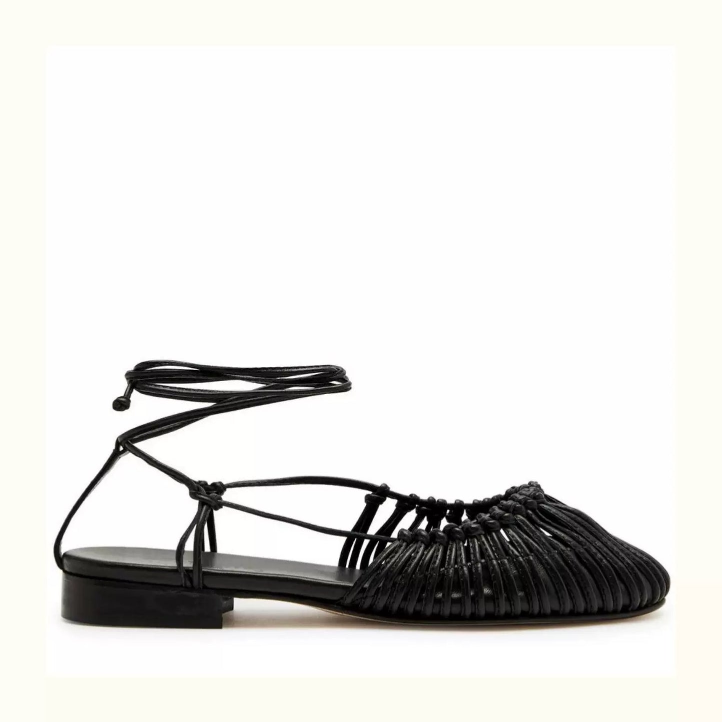 Sandales Vintage en Cuir Véritable