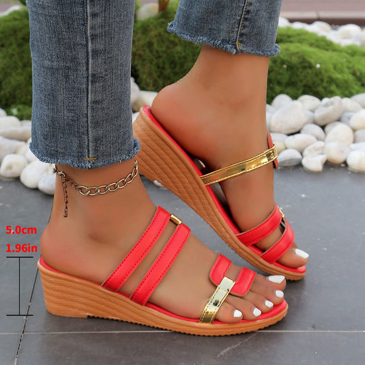 Confort & Style –Sandales  Compensées