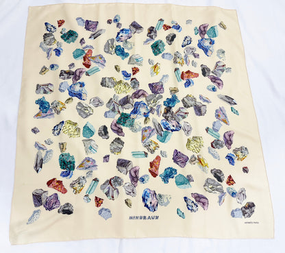 Hermes Mineraux Silk Scarf