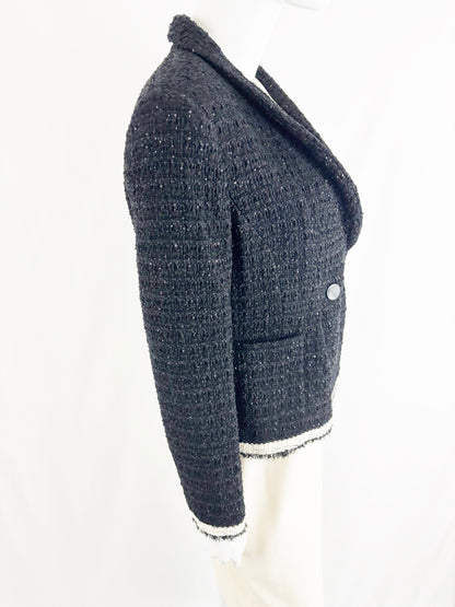 Giorgio Armani Sequin Accent Blazer Size M