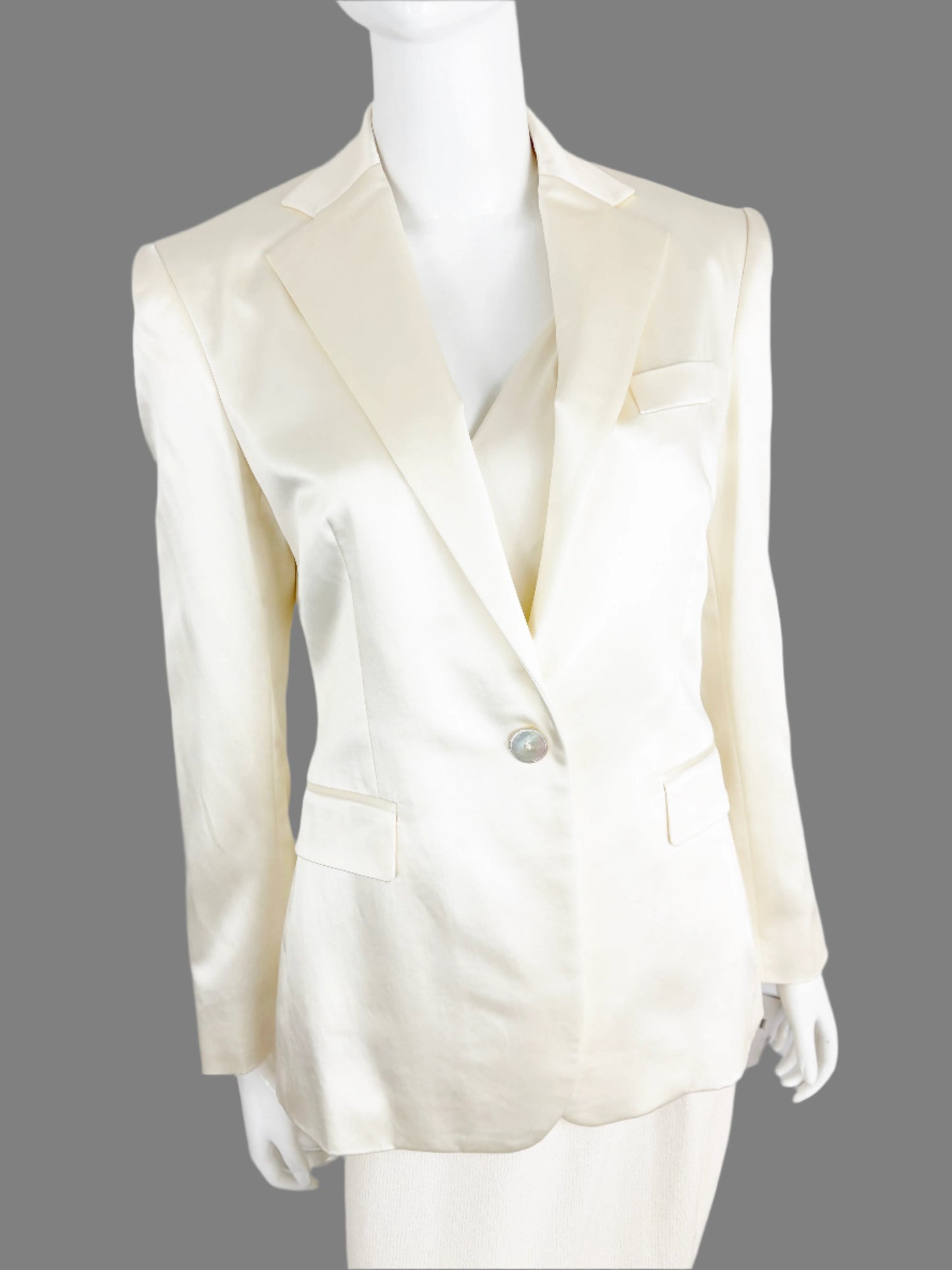 NEW Ralph Lauren Satin Blazer Size 6