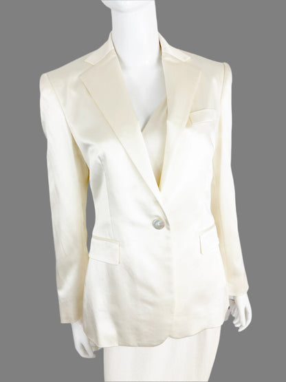 NEW Ralph Lauren Satin Blazer Size 6