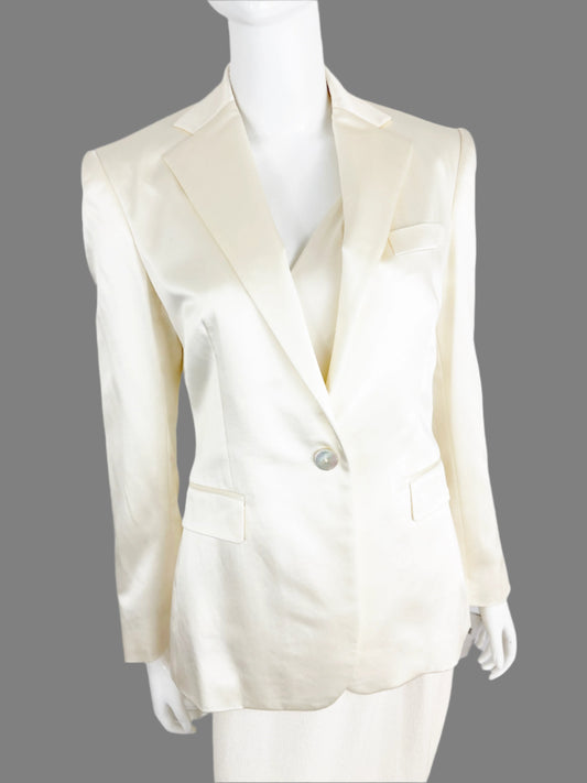 NEW Ralph Lauren Satin Blazer Size 6