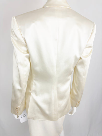 NEW Ralph Lauren Satin Blazer Size 6