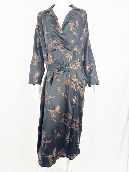 New Rachel Comey Satin Dress W/ Sequin Size 8