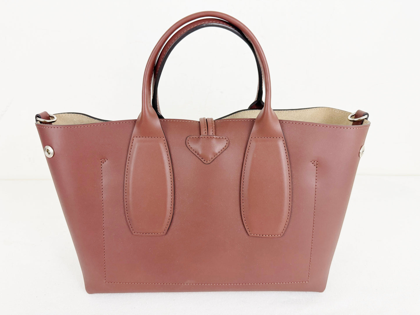 Longchamp Roseau Leather Tote