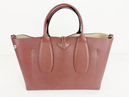 Longchamp Roseau Leather Tote