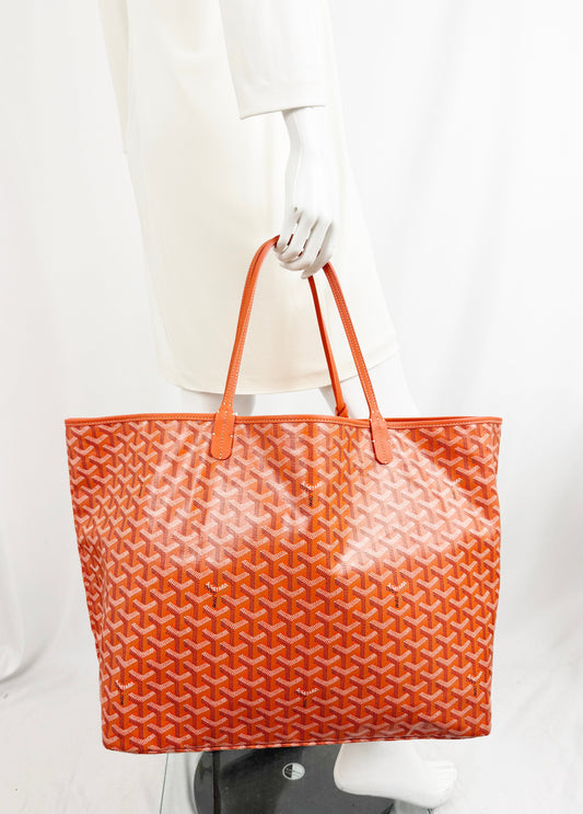 Goyard Goyardine Saint Louis GM Tote and Pouch