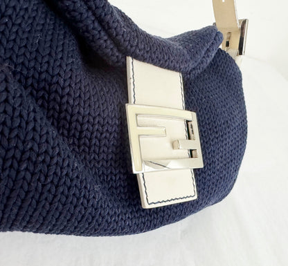 Fendi Knit Baguette Bag