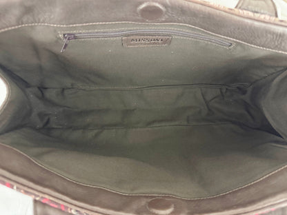 NEW Missoni with Leather Trim Shoulder Bag