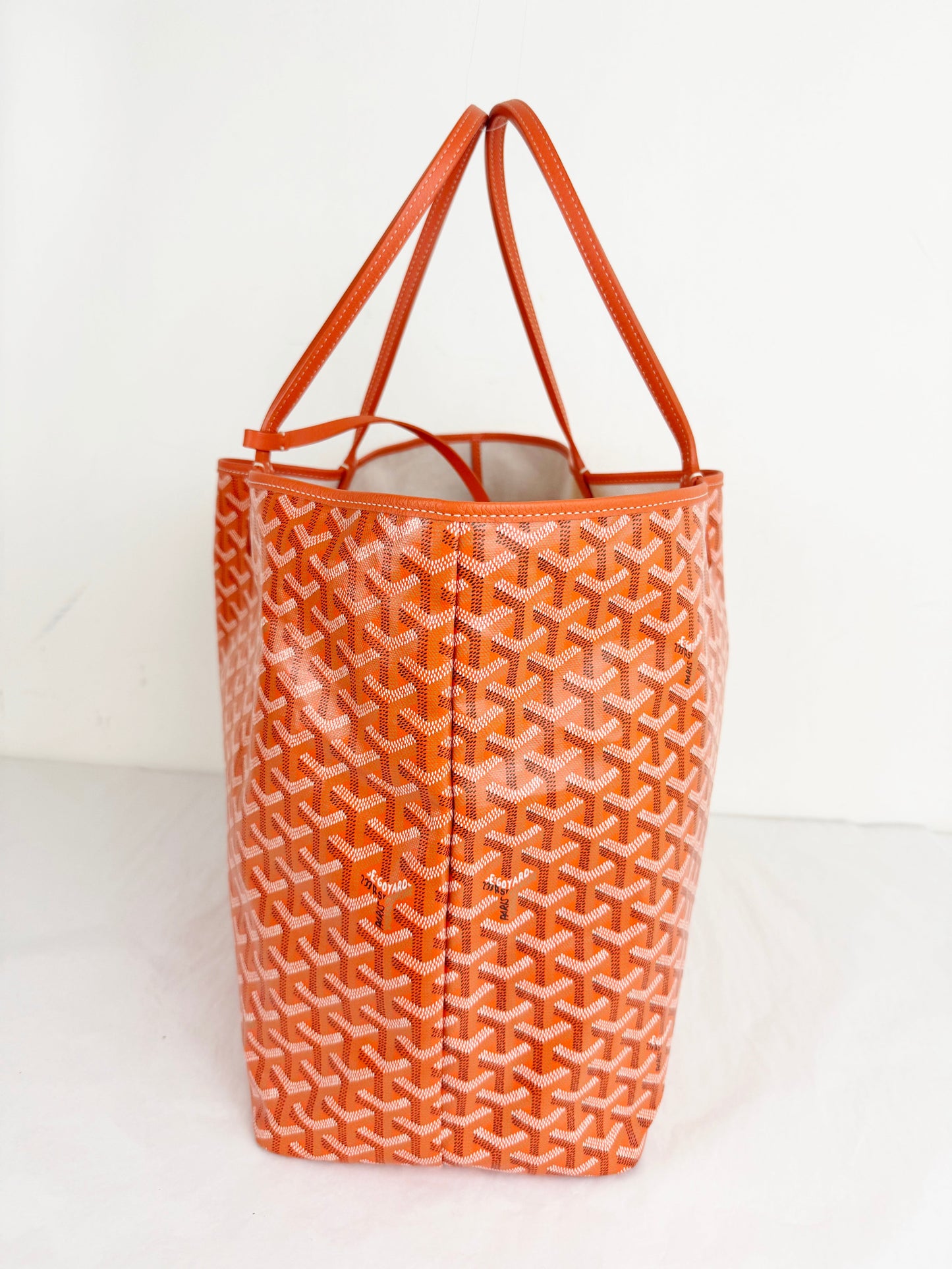 Goyard Goyardine Saint Louis GM Tote and Pouch