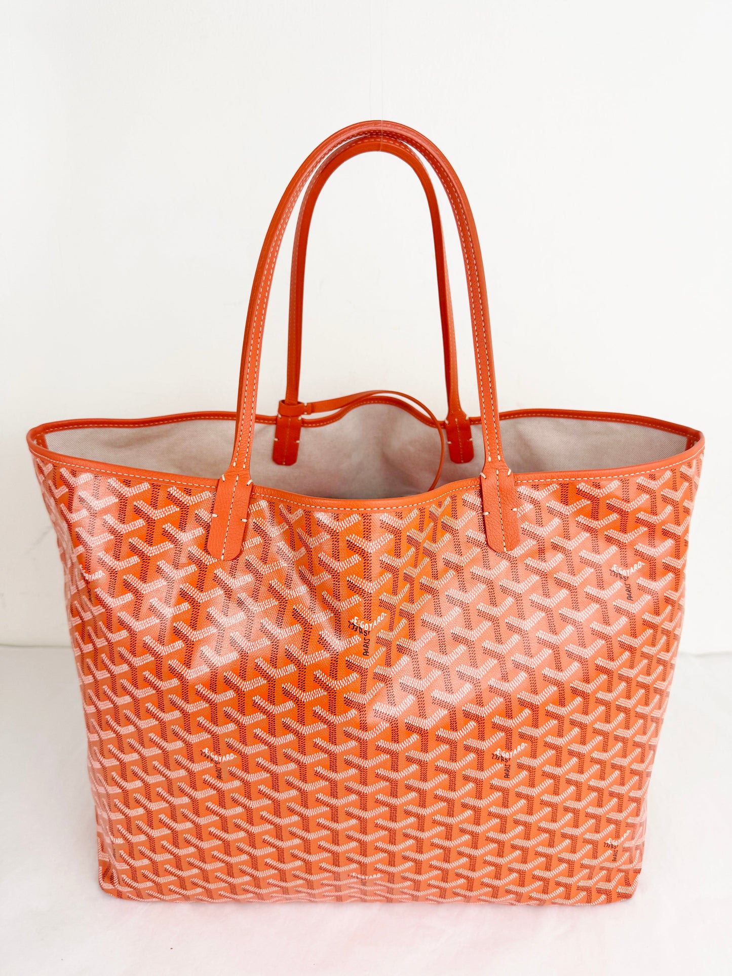 Goyard Goyardine Saint Louis GM Tote and Pouch