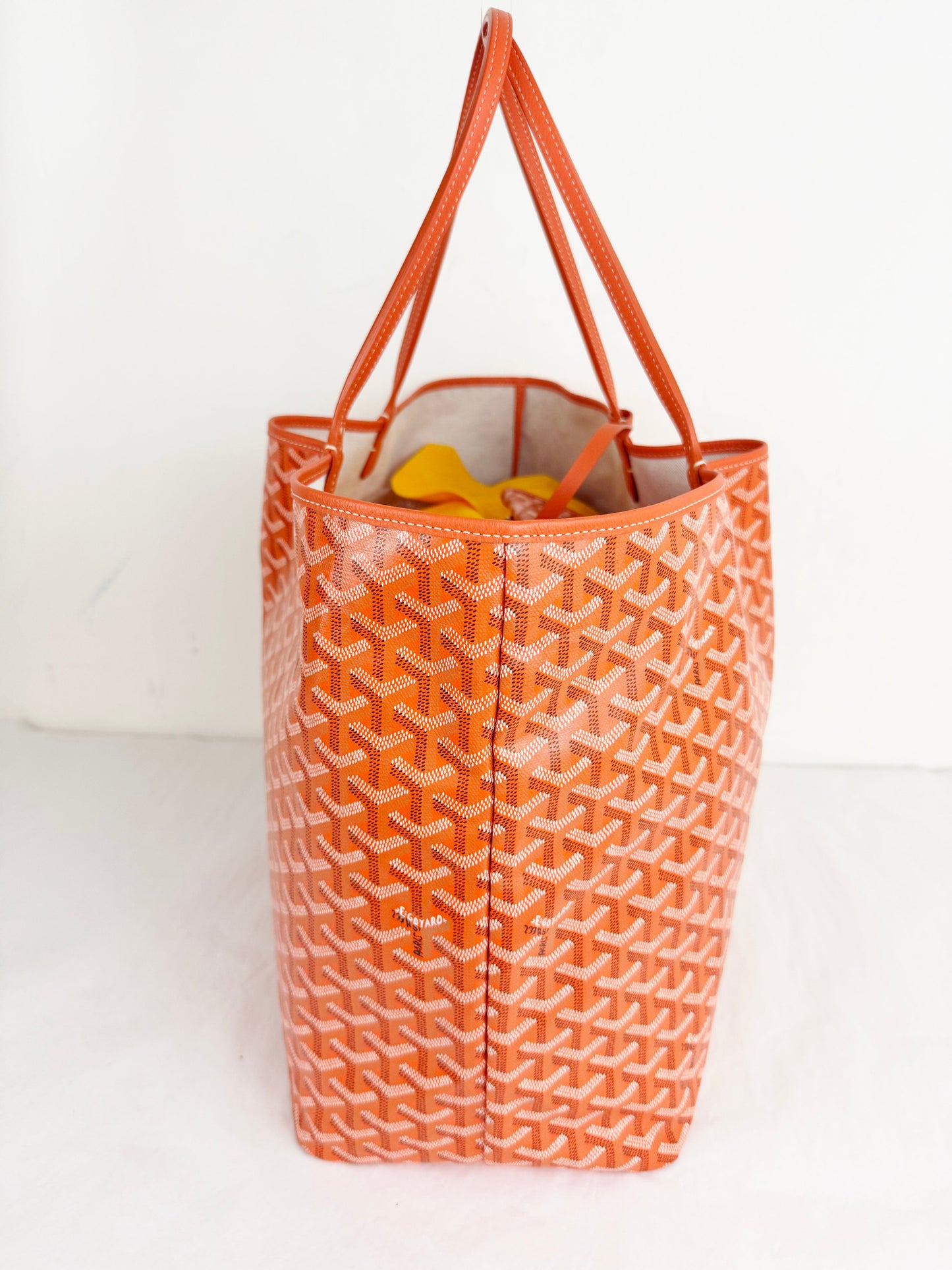 Goyard Goyardine Saint Louis GM Tote and Pouch