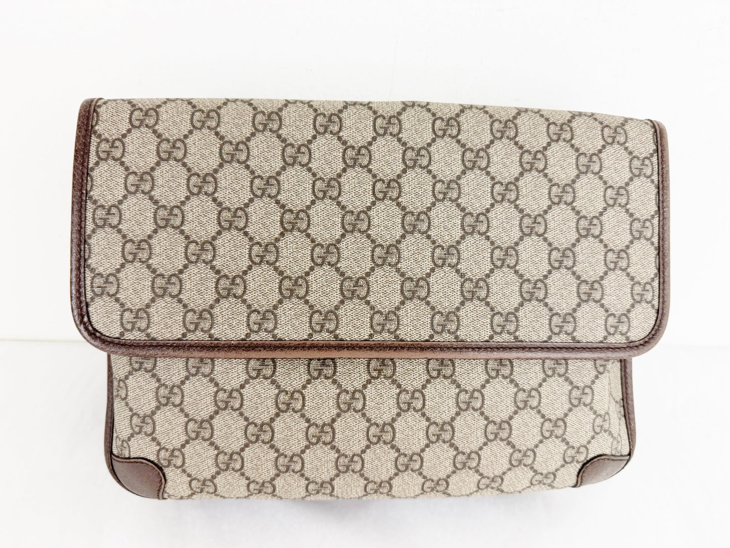 Vintage Gucci Double Flap Messenger Bag