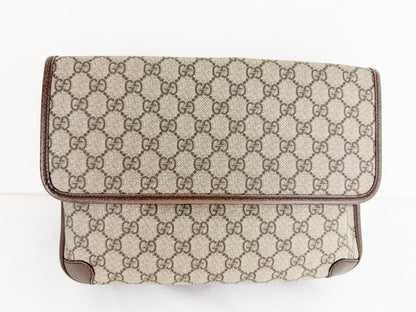 Vintage Gucci Double Flap Messenger Bag