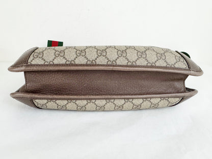 Vintage Gucci Double Flap Messenger Bag