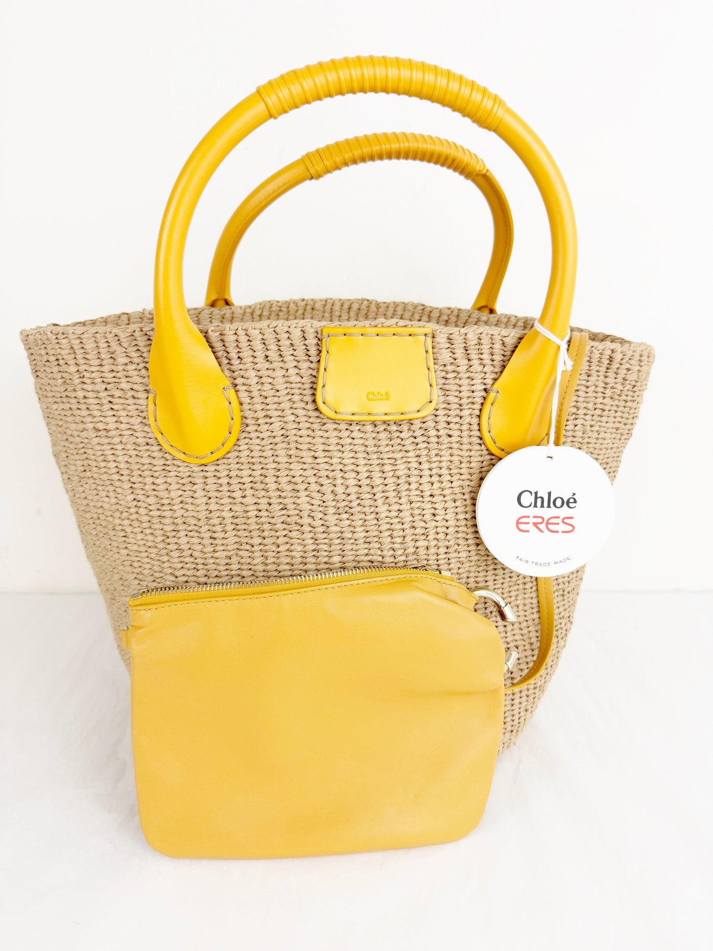 NEW Chloe Raffia Tote