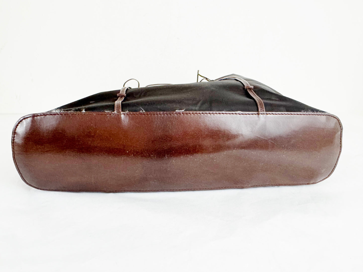 Prada Mesh w/Leather Trim Tote