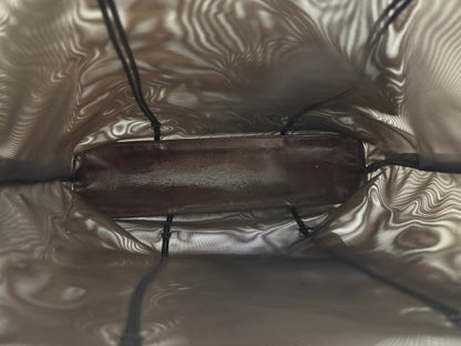 Prada Mesh w/Leather Trim Tote