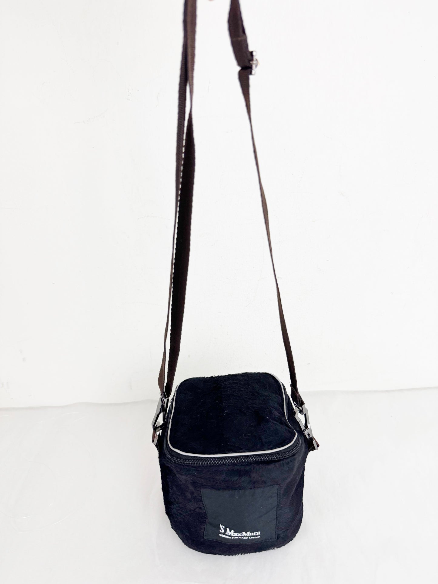 S Max Mara Faux Fur Bag