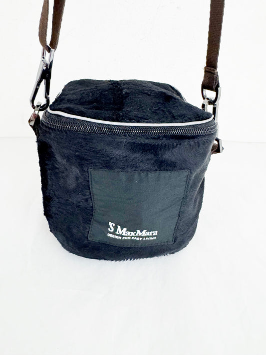 S Max Mara Faux Fur Bag