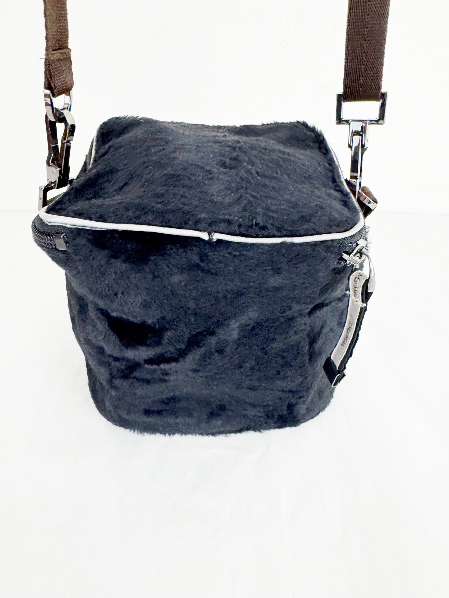 S Max Mara Faux Fur Bag