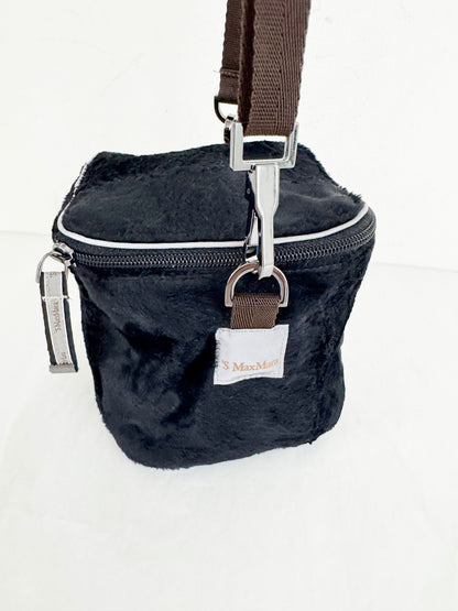 S Max Mara Faux Fur Bag