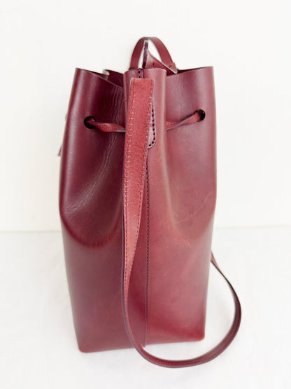 Mansur Gavriel Leather Bucket Bag