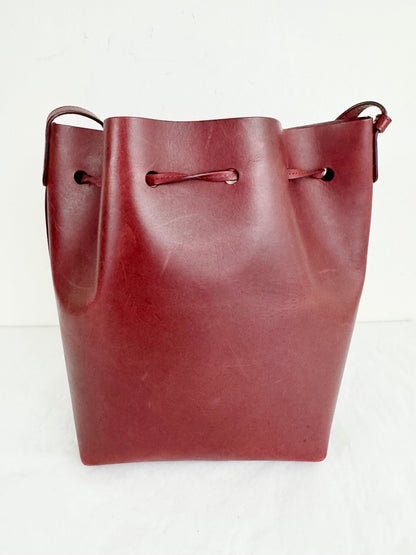 Mansur Gavriel Leather Bucket Bag