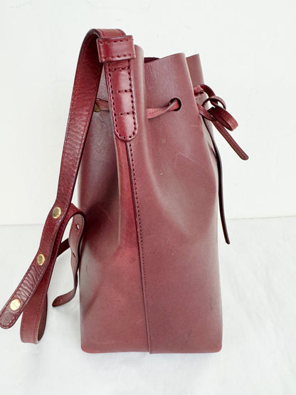 Mansur Gavriel Leather Bucket Bag