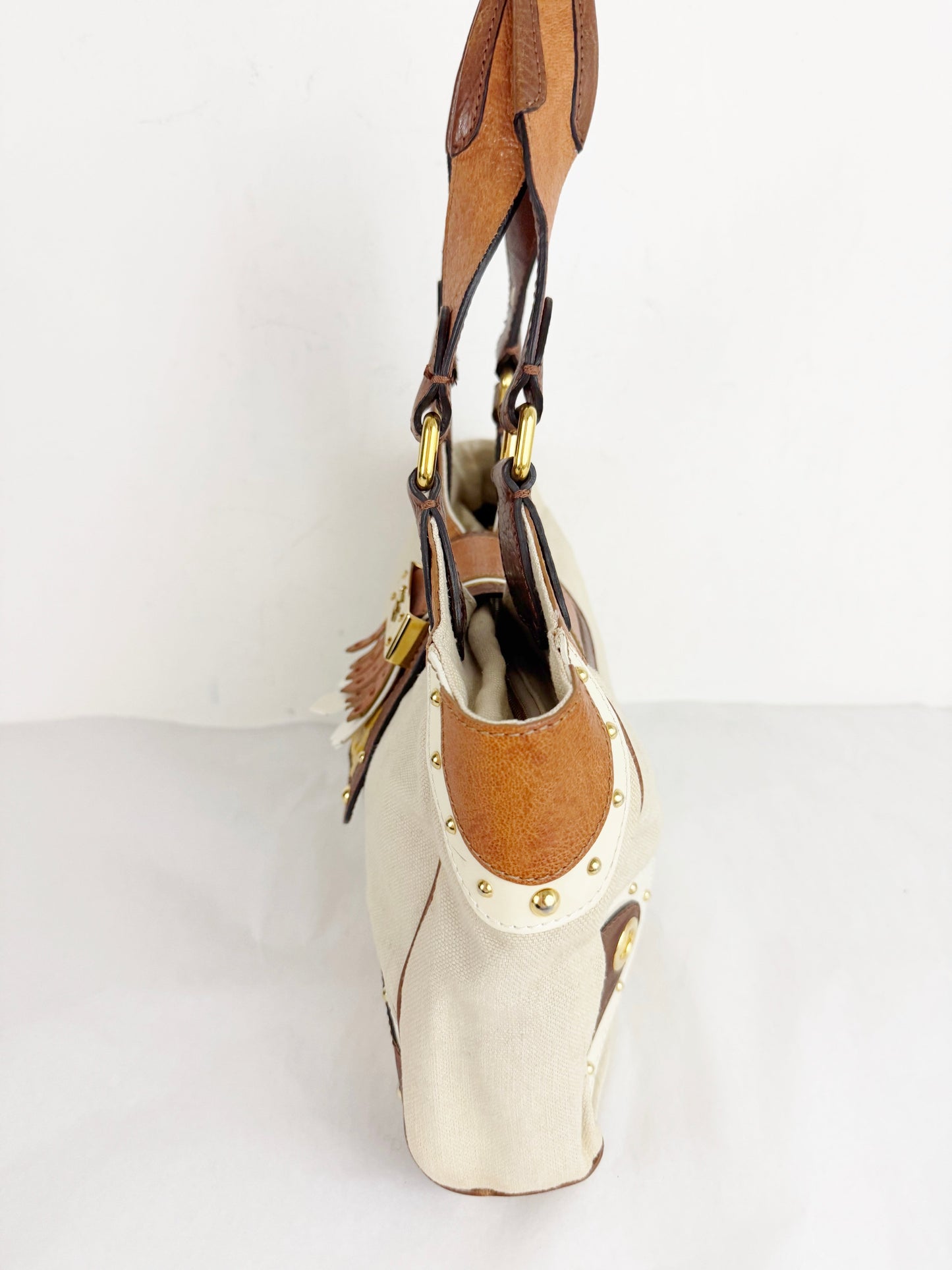 Etro Canvas Shoulder Bag