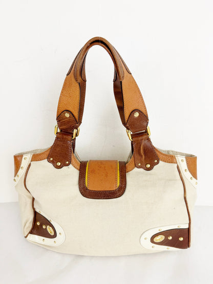 Etro Canvas Shoulder Bag