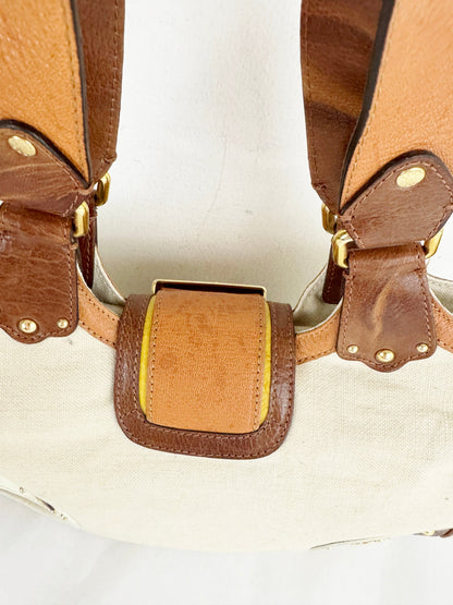 Etro Canvas Shoulder Bag