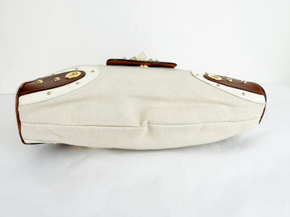 Etro Canvas Shoulder Bag