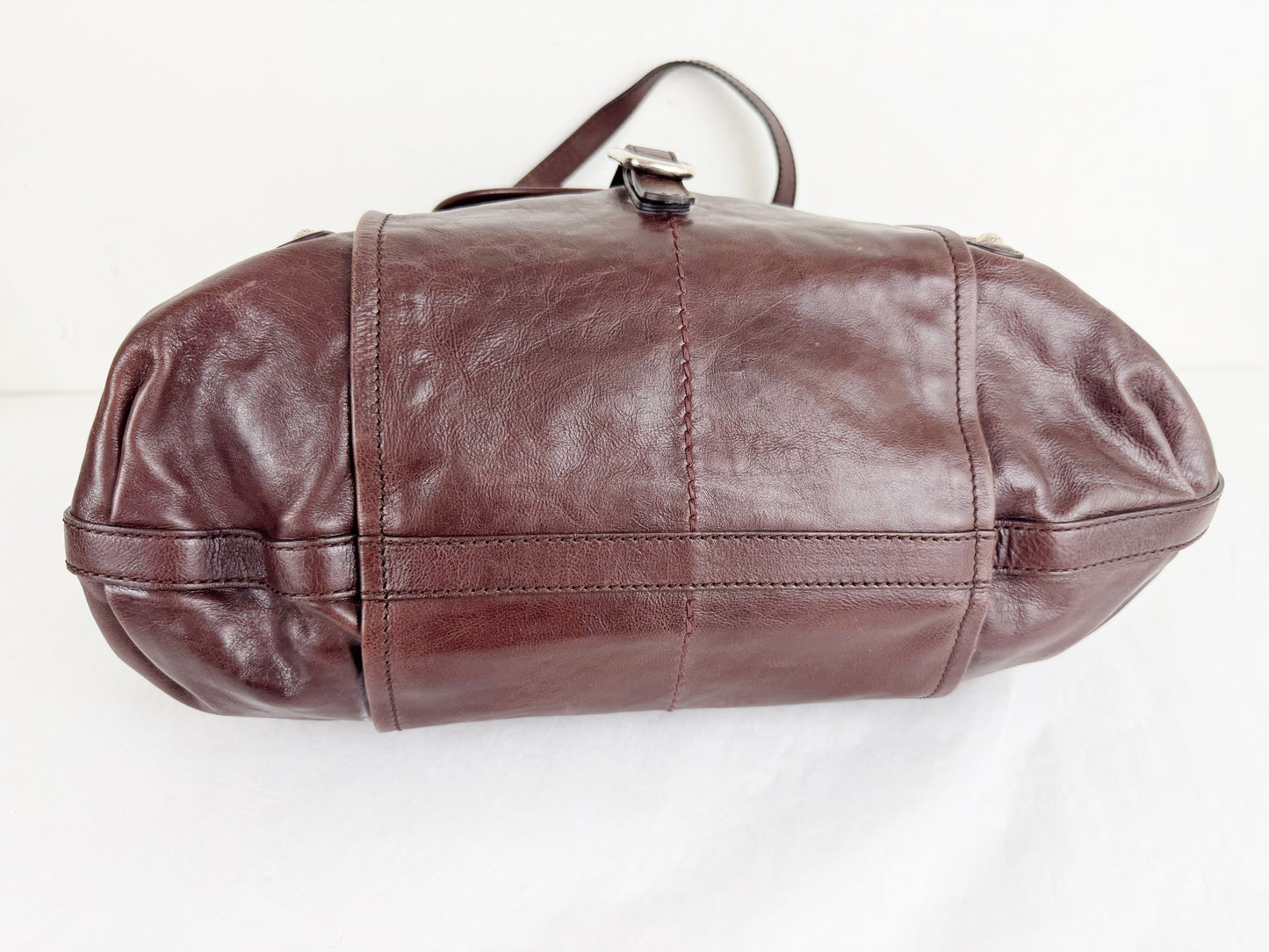 NEW Tod's Leather Tote Messenger With Strap