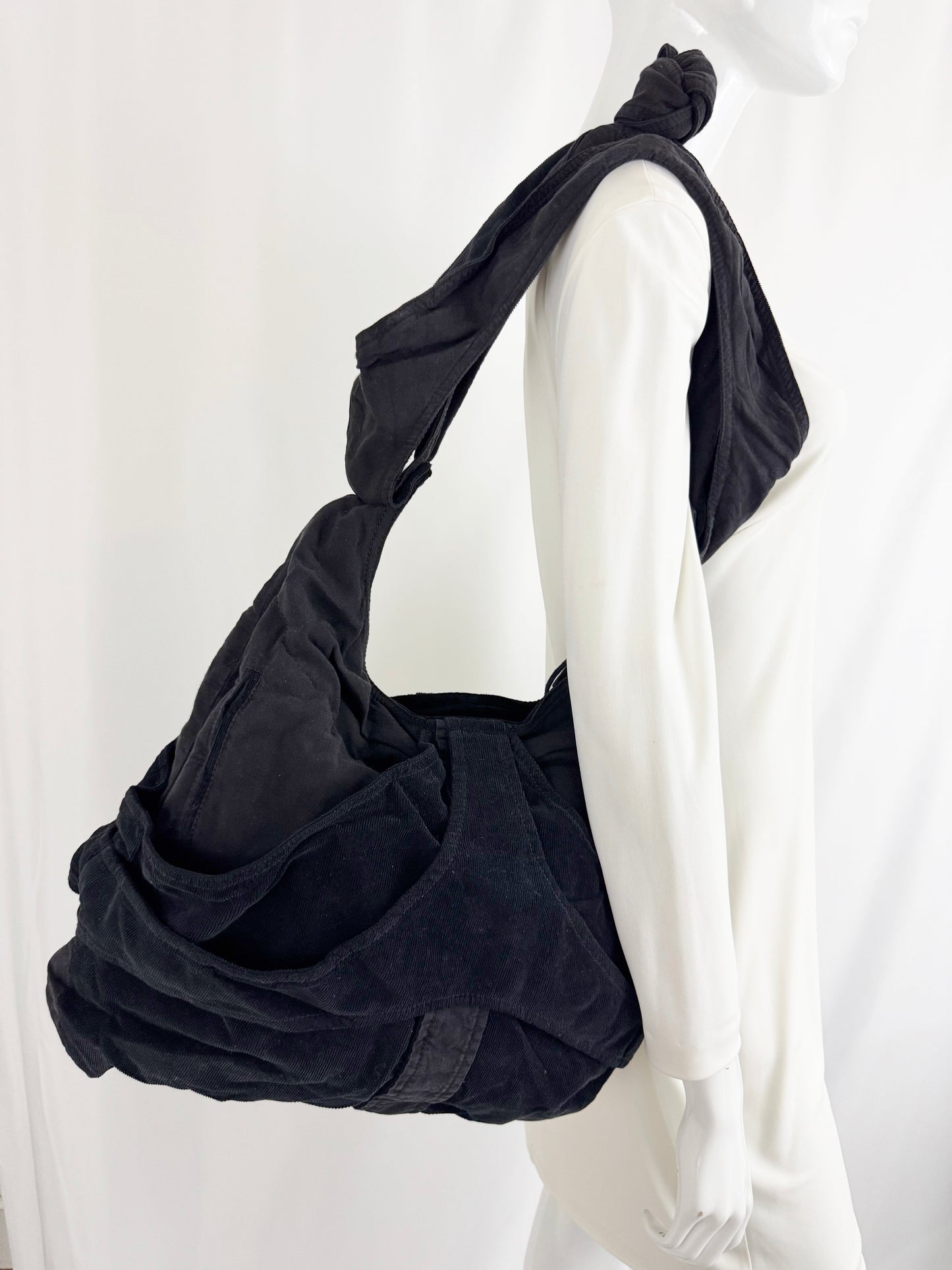 NEW Balenciaga Corduroy Hobo Bag