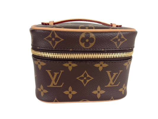 NEW Louis Vuitton Nice Nano Vanity/Travel Case Plus Insert