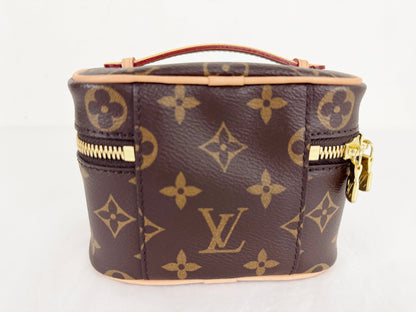NEW Louis Vuitton Nice Nano Vanity/Travel Case Plus Insert