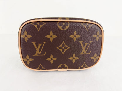 NEW Louis Vuitton Nice Nano Vanity/Travel Case Plus Insert